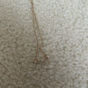 Gold colored adjustable bracelet